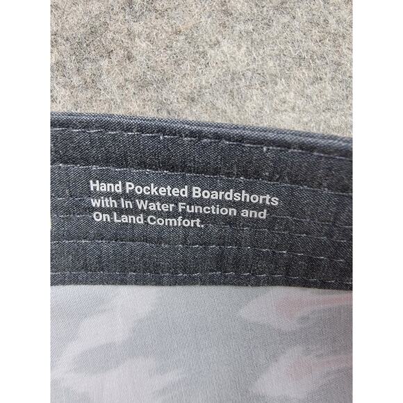 Roark Board Shorts Mens 30 Gray Yellow Geometric The Chiller Beni Outdoor Active - Picture 6 of 16